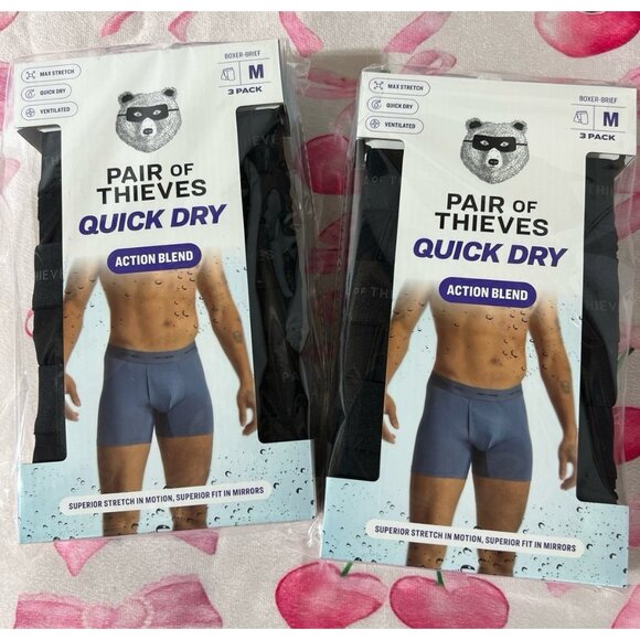 2 Sets - Pair of Thieves Boxer Briefs (3-Pack) - Picture 1 of 2